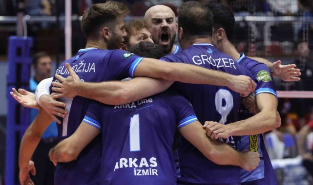 Arkas Spor, CEV Kupası'nda Hırvatistan ekibi Mursa'ya konuk oluyor