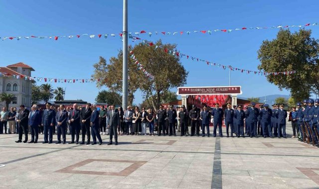 Atatürk'ün Bandırma'ya Gelişinin Yıldönümü kutlandı
