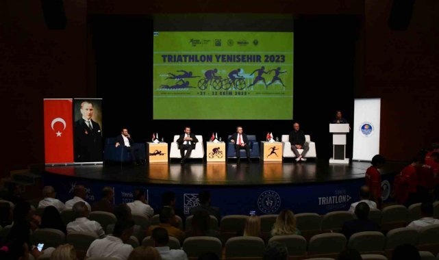 Avrupa triatlonunun kalbi Mersin Yenişehir'de atacak