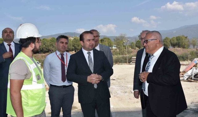 Aydın Sağlık Müdürü Şenkul, Çine'de incelemelerde bulundu