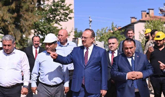 Aydın Valisi Canbolat, Bozdoğan'da incelemelerde bulundu