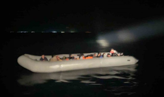 Aydın'da 34 düzensiz göçmen yakalandı, 31'i kurtarıldı