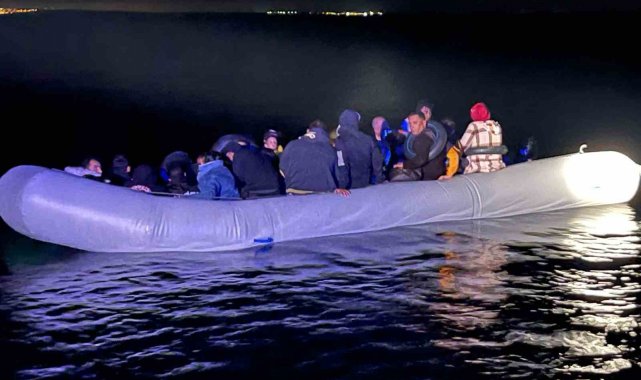 Aydın'da 37 düzensiz göçmen kurtarıldı, 41'i yakalandı