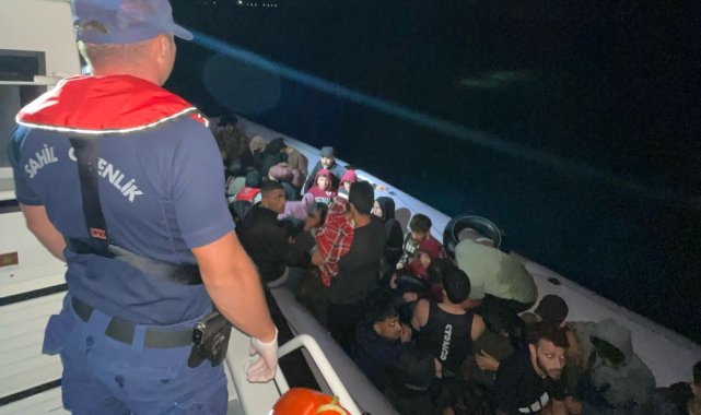 Aydın'da 37 düzensiz göçmen yakalandı