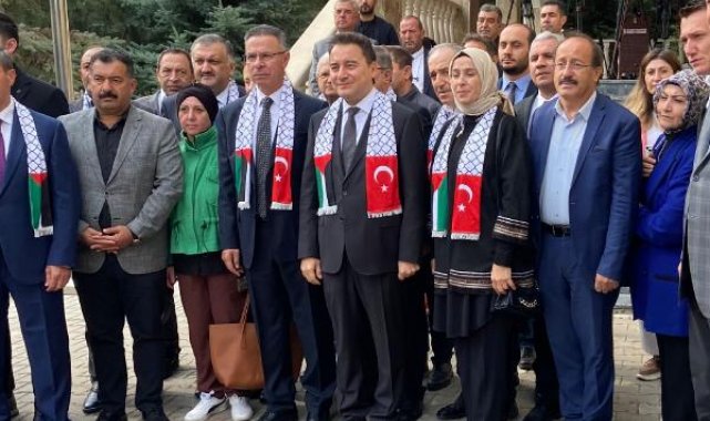 Babacan'dan Filistin Büyükelçisi Mustafa'ya başsağlığı ziyareti