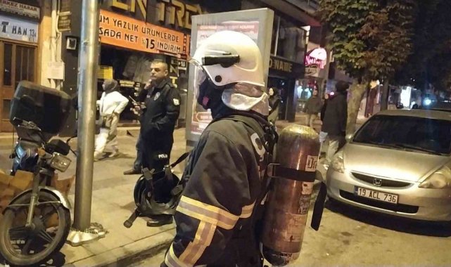 Baca yangını paniğe neden oldu