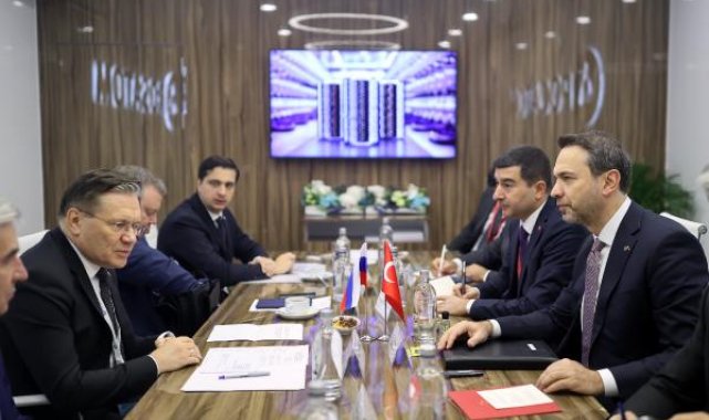 Bakan Bayraktar, Rosatom Başkanı Lihaçev ile görüştü
