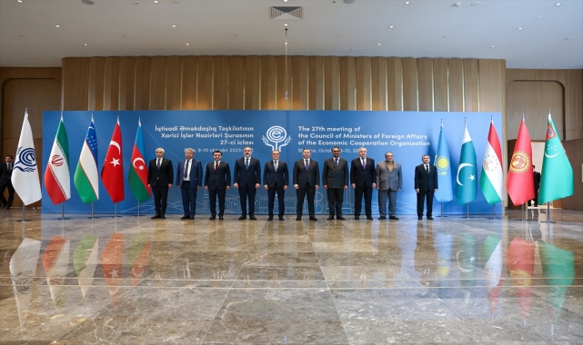 Bakan Fidan, Ekonomik İşbirliği Teşkilatı Dışişleri Bakanları 27. Toplantısı'nda konuştu: