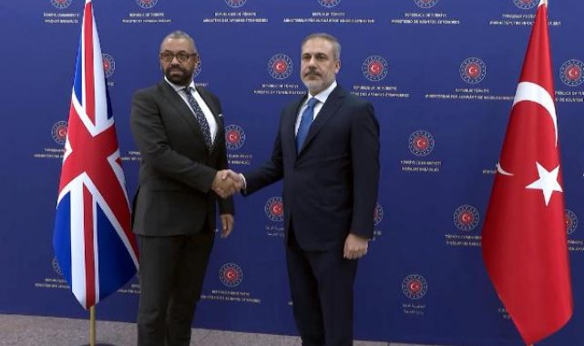 Bakan Fidan, İngiliz mevkidaşı Cleverly ile görüştü