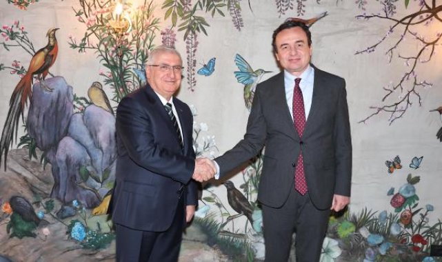 Bakan Güler, Kosova Cumhurbaşkanı Osmani ile görüştü