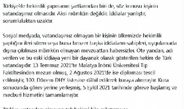 Bakan Koca: Türkiye, vatandaşı olmayan tek hekimi bile çalıştırmıyor