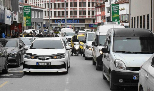 Balıkesir'de Eylül ayında araç sayısı 576 bin oldu