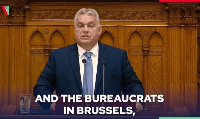 Başbakan Orban'dan yazar George Orwell'li AB çıkışı