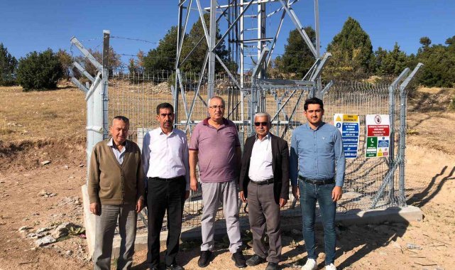 Başkan Arslan'dan baz istasyonu ve yol müjdesi