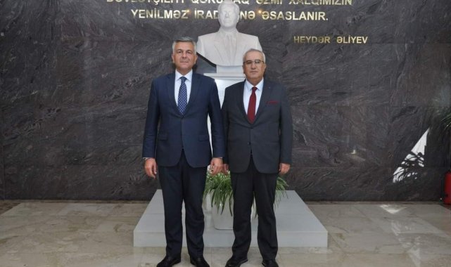 Başkan Cengiz Arslan, kardeş kent Bilasuvar'ı ziyaret etti