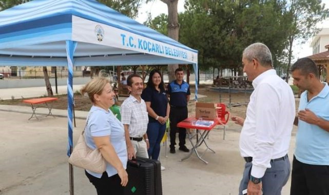 Başkan Kaplan "Belediye Başkanı olarak daima yanınızdayım"