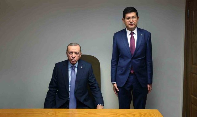 Başkan Özcan, Cumhurbaşkanı Erdoğan ile görüştü