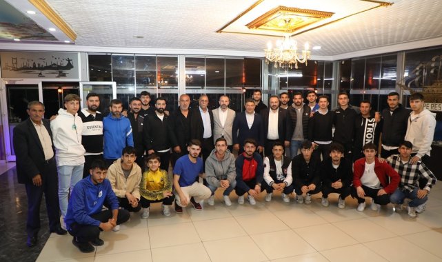 Başkan Şayir, Dilovası Belediyespor'u ağırladı