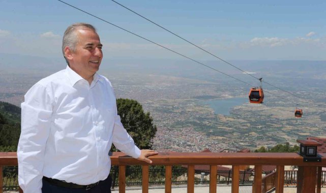 Başkan Zolan'dan Denizlilere teleferik sürprizi