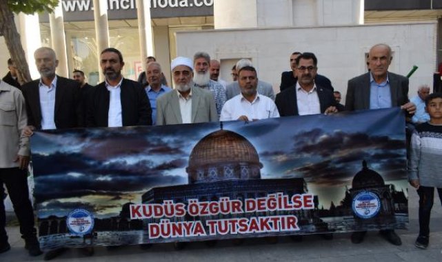 Batman'da Filistinliler için dua