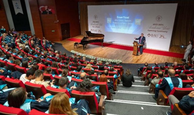 BAU'da yeni akademik yılın açılış dersi gerçekleştirildi