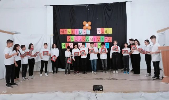 Bayır Ortaokulunda Mevlid-i Nebi programı düzenlendi