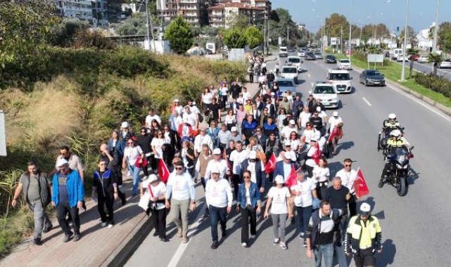 Belediye başkanından 'Mütareke'den Cumhuriyet'e 100'üncü Yıl Meşalesi' yürüyüşü