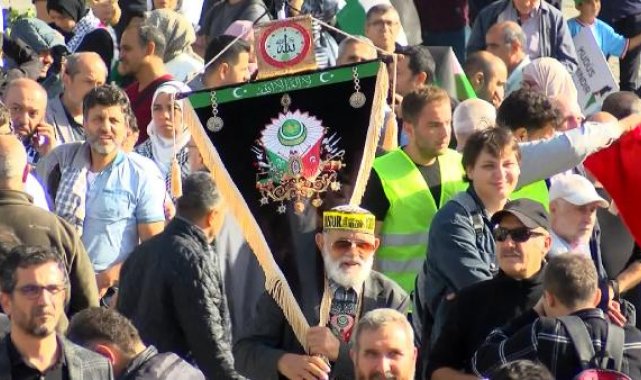 Beyazıt Meydanı'nda İsrail protestosu