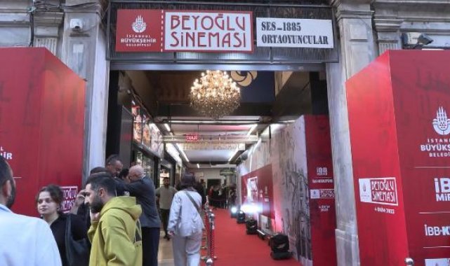 Beyoğlu Sinemasının açılışını yapan İmamoğlu: İyiler hep kazanır