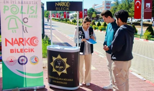 Bilecik'te 'En İyi Narkotik Polisi Anne' projesi çalışmaları