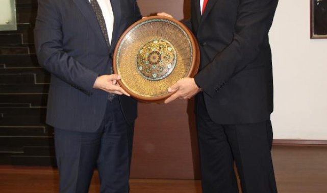 BİOSB Başkanı Dr. Varlıbaş, Vali Yardımcısı Dr. Üçer'i ziyaret etti