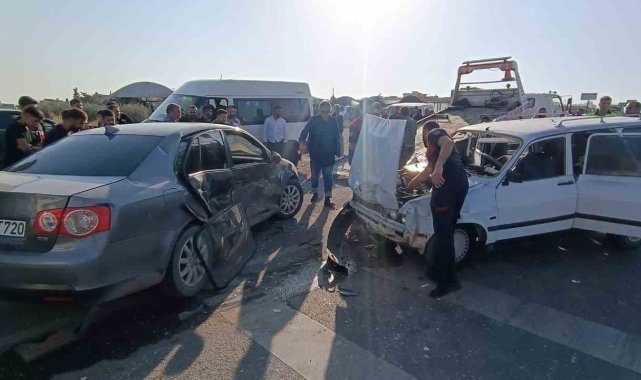 Birecik'te trafik kazası: 3 yaralı