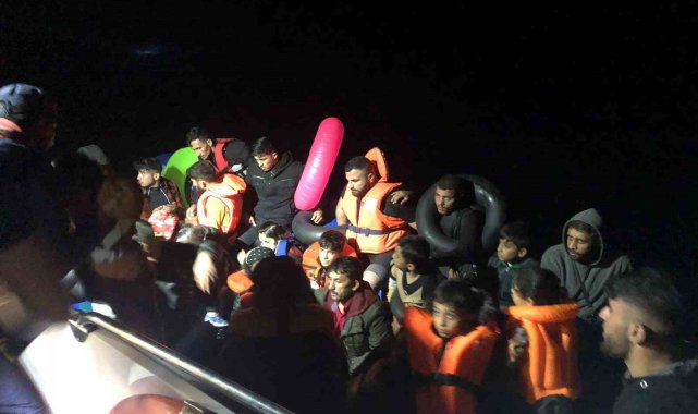 Bodrum'da 40 düzensiz göçmen yakalandı