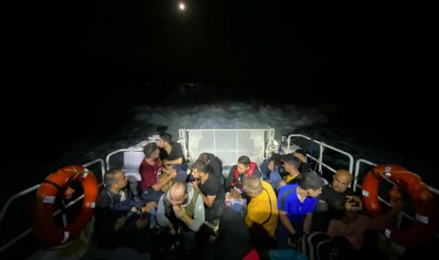Bodrum'da 60 kaçak göçmen yakalandı