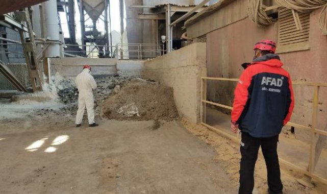 Bolu'da çimento fabrikasının soğutma sisteminde patlama: 1 yaralı