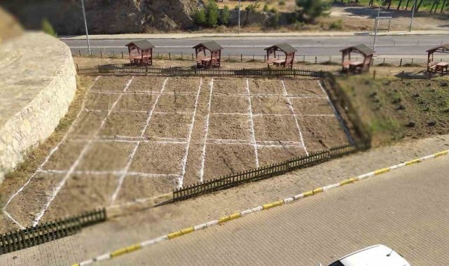 Burhaniye Uygulamalı Bilimler Fakültesinde hobi bahçesi projesi