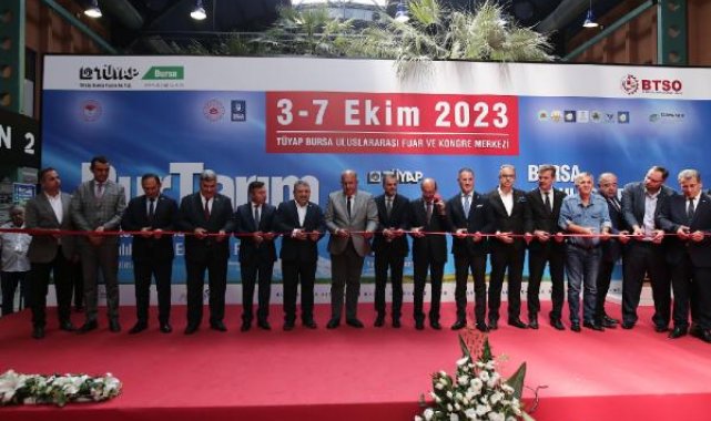 Bursa Tarım Fuarı, başladı