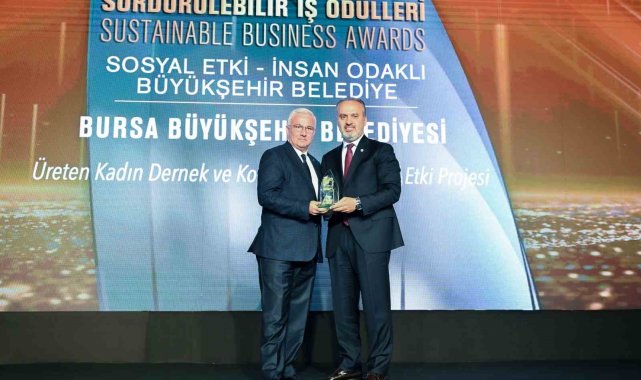 Bursa'ya 'Sürdürülebilirlik' ödülü