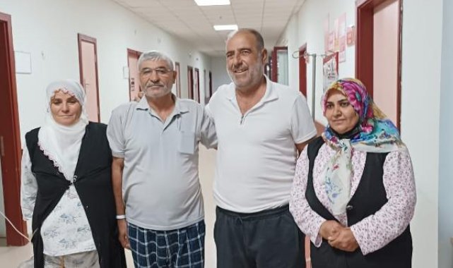 Çapraz nakille biri ölümden döndü diğeri diyalizden kurtuldu