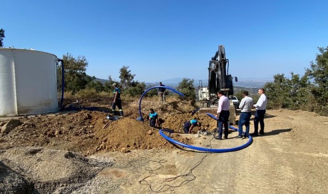 Çelikli Mahallesi'nin içme suyu hattı yenileniyor