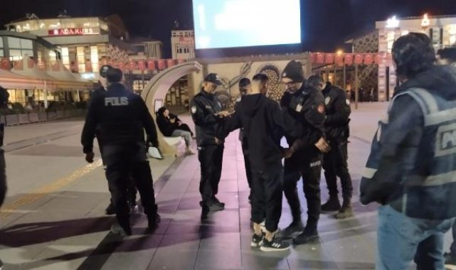 Çorum'da öğrencilerin ağırlıklı olduğu kafelerde asayiş uygulaması