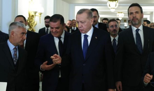 Cumhurbaşkanı Erdoğan, Libya başbakanını kabul etti