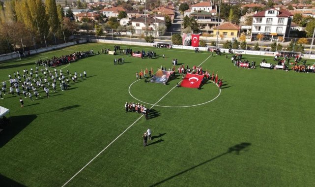 Cumhuriyetin 100. yılı Tomarza'da coşkuyla kutlandı