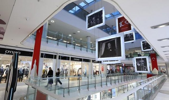 Cumhuriyetin 100'üncü yılı Akmerkez'de kutlandı