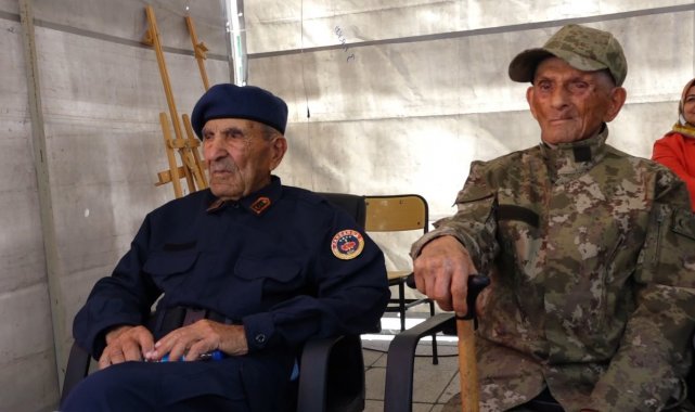 Cumhuriyetin asırlık çınarları yıllar sonra askeri üniforma giydi
