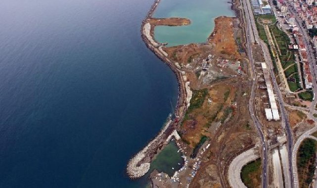 Denize dolguyla ilçenin yüz ölçümü arttı