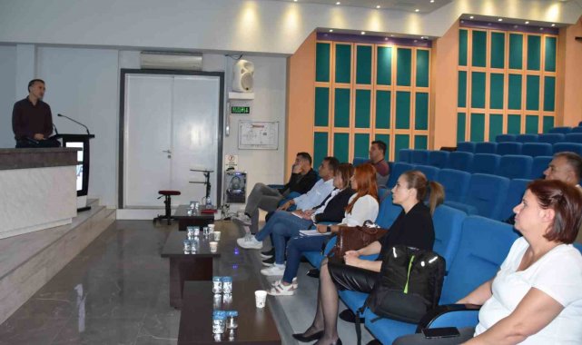 Denizli OSB'de su ayak izi eğitimi gerçekleştirildi