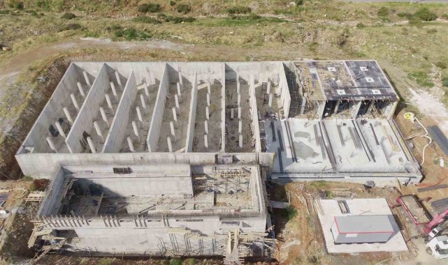 Denizli'nin en büyük içme suyu deposu inşa ediliyor