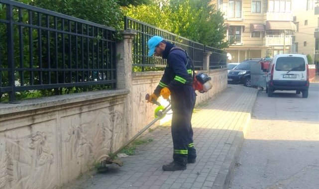 Derince'de temizlik mesaisi