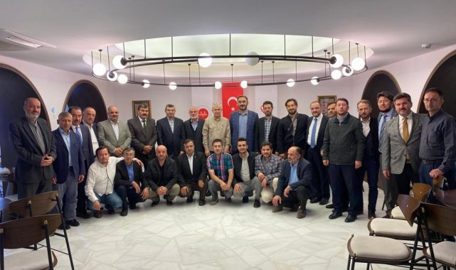 Din görevlileri kahvaltıda buluştu